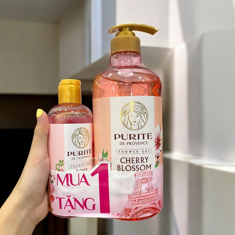 Giá sỉ sữa Tắm Trắng Da Purité Hương Hoa Anh Đào Cherry Blossom 850ml Giá sỉ sữa Tắm Trắng Da Purité Hương Hoa Anh Đào Cherry Blossom 850ml