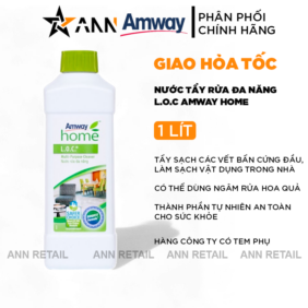 Nước Tẩy Rửa Đa Năng L.O.C Amway Home Dung Tích 1 Lít Chính Hãng - AMWAYHOME01