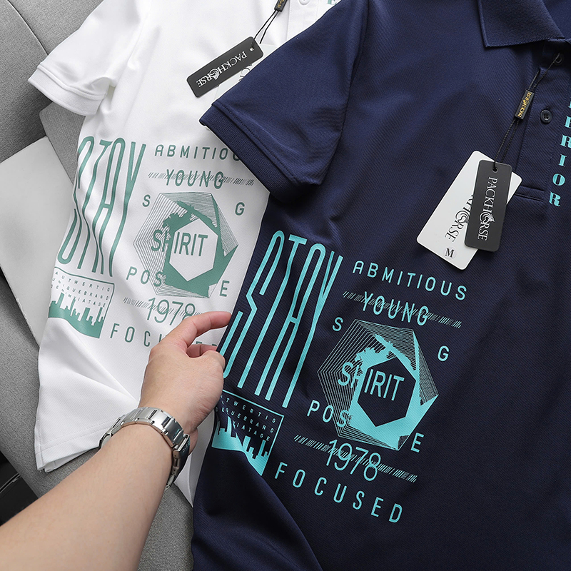 25801_z6058025269245-2925b5ace4514cf54686e2fc35f67f57_20241122144739-2.jpg Áo Thun Nam Cổ Bẻ Pack Horse In Chữ Stay 1978 Cao Cấp (Có Size 3x) - CS238