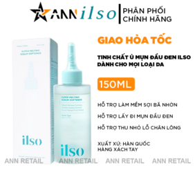 Tinh Chất Ủ Mụn Đầu Đen ILSO Super Melting Sebum Softener 150g Giúp Sạch Bã Nhờn Sáng Da - 8809635332010