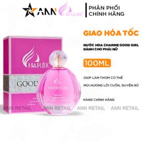 Nước Hoa Charme Good Girl Mùi Nữ 100ml Hương Lôi Cuốn Quyến Rũ - Phiên Bản Mới 2024 - NHCGG2024