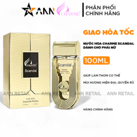 Nước Hoa Charme Scandal Mùi Nữ 100ml - Hương Sang Trọng Quyến Rũ - NHCS100ML