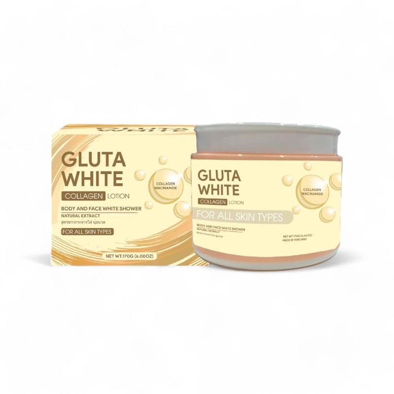 Nguồn sỉ kem Dưỡng Trắng Da Body Gluta White 170g Nguồn sỉ kem Dưỡng Trắng Da Body Gluta White 170g