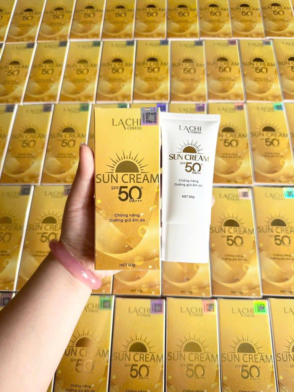 25829_516873750-1411545003446537-6430520225436199072-n_20250717111430-2.jpg Kem Chống Nắng Lachi Cheese SPF 50+ Royal Sunscreen 50ml - Phiên Bản Mới - KCNLACHI