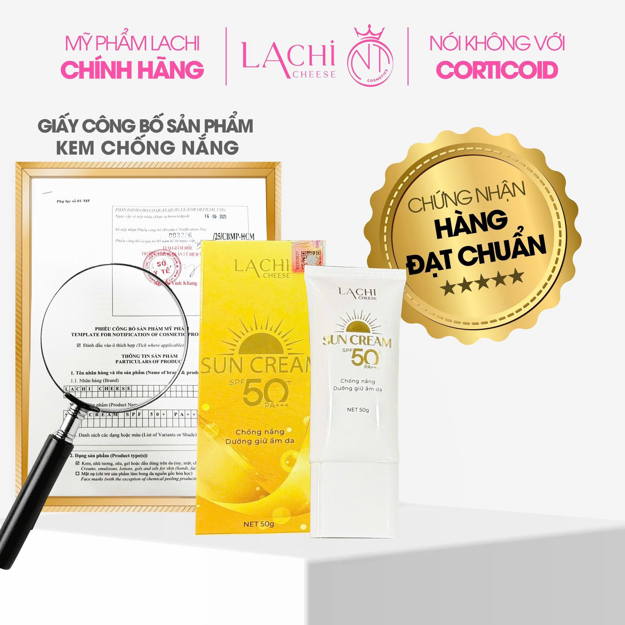 25829_518877716-1277977124340148-1730082118251509958-n_20250717111431-2.jpg Kem Chống Nắng Lachi Cheese SPF 50+ Royal Sunscreen 50ml - Phiên Bản Mới - KCNLACHI