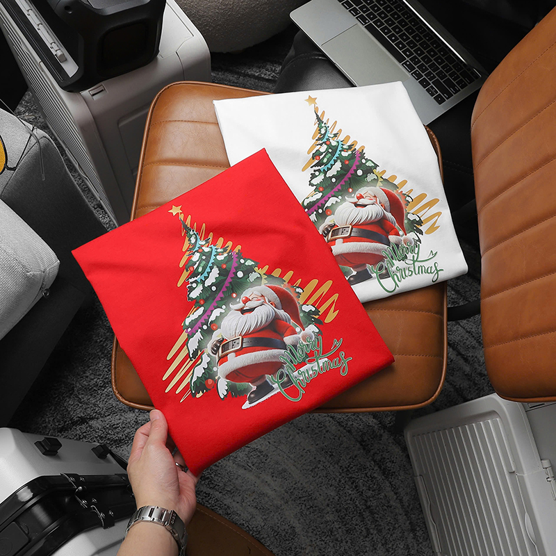 25831_z6061883507624-94a53b65c2cd83685708b37ddb9b0ecb_20241126174724-1.jpg Áo Thun Nam Cổ Tròn Pack Horse In Chữ Merry Christmas (Có Size 3x) - AB526