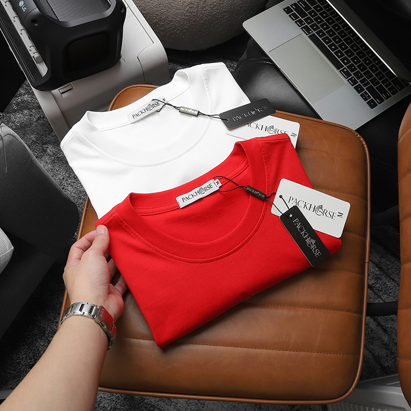 Áo Thun Nam Cổ Tròn Pack Horse In Chữ Merry Christmas (Có Size 3x) Áo Thun Nam Cổ Tròn Pack Horse In Chữ Merry Christmas (Có Size 3x)