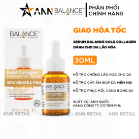 Serum Balance Active Formula Gold Collagen Rejuvenate & Firm 30ml Giúp Chống Lão Hóa Da - 5012368041132