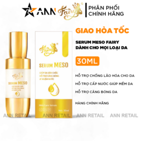 Serum Meso Fairy Giúp Dưỡng Trắng & Căng Bóng Da 30ml - 8936115870936