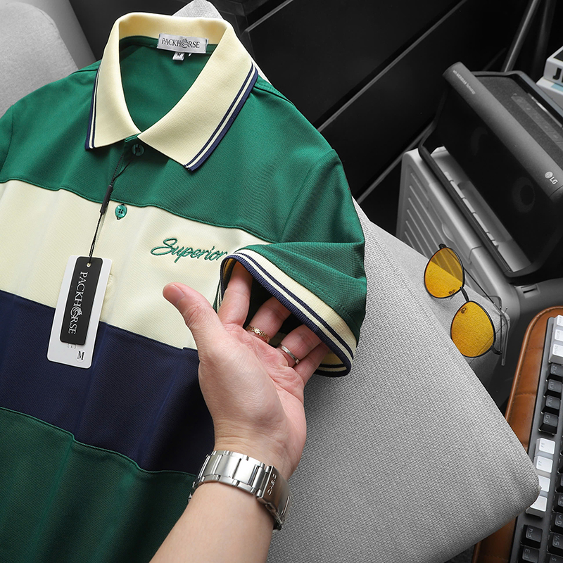 25841_z6080315429575-7ed56d13e42f25dc2755a61f9d6dd5eb_20241206103024-2.jpg Áo Thun Nam Cổ Bẻ Pack Horse Thêu Logo Superior Trước Ngực (Có Size 3X) - CS241