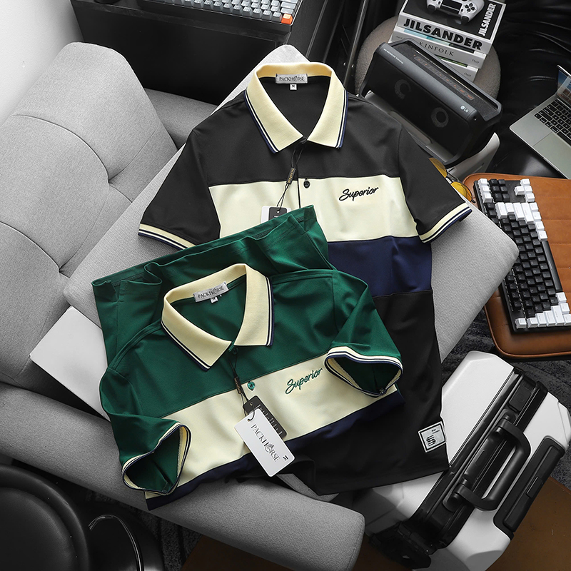 25841_z6080315429584-3d0f108f90567ed62fcce0d06965c0fb_20241206103023-2.jpg Áo Thun Nam Cổ Bẻ Pack Horse Thêu Logo Superior Trước Ngực (Có Size 3X) - CS241