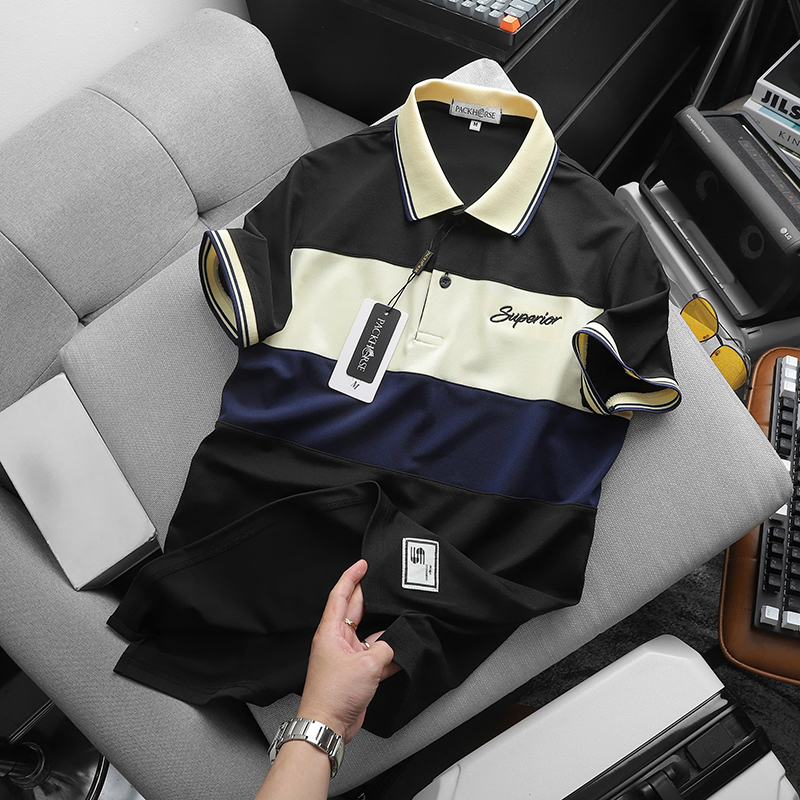 25841_z6080315434556-416dfb649a77857b90bd939332837124_20241206103023-2.jpg Áo Thun Nam Cổ Bẻ Pack Horse Thêu Logo Superior Trước Ngực (Có Size 3X) - CS241