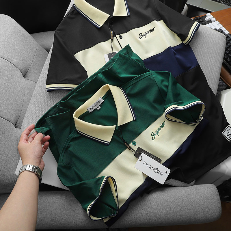 25841_z6080315446242-5ab4403e940aa02142ee54e400f76134_20241206103023-2.jpg Áo Thun Nam Cổ Bẻ Pack Horse Thêu Logo Superior Trước Ngực (Có Size 3X) - CS241