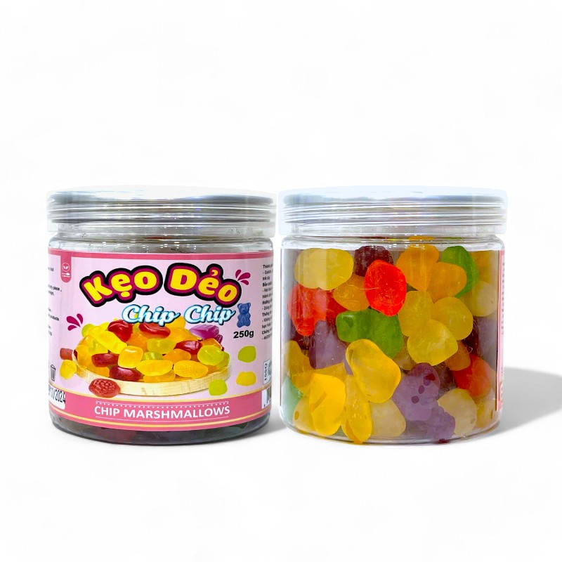 25845_z6084218817308-dcc4e5207abe1f63eeff7c333cb88b50-photoroom_20241130164726-4.jpg Kẹo Dẻo Chip Chip Thơm Ngon 250g Hộp - 8936208930400