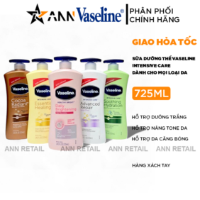 Sữa Dưỡng Thể Vaseline Intensive Care Dưỡng Da Trắng Sáng 725ml - Hàng Xách Tay - SDTVIC