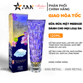 Sữa Rửa Mặt Meiduzi Moisture And Beauty Facial Cleanser Hỗ Trợ Giảm Mụn Lão Hóa Da 120ml - 4919855342639