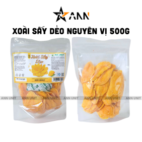 Xoài Sấy Dẻo Túi Zip Thơm Ngon 500g - XSDRZ500