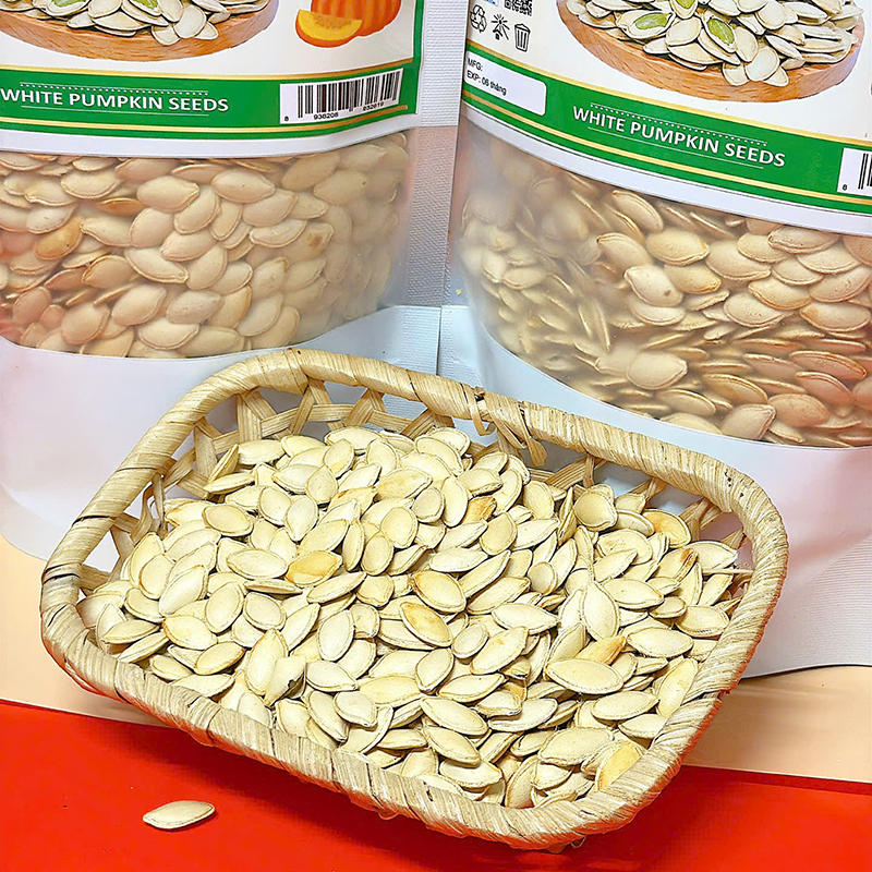 25872_z6125809844980-71396cfb97449974772641e88b3c0e70_20241214093915-3.jpg Hạt Bí Trắng Túi Zip 500g - HBTTZ500