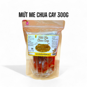 Mứt Me Chua Cay Túi Zip 300g - MMCCTZ300