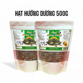 Hạt Hướng Dương Túi Zip Trắng Sữa 500g - HHDTZ500