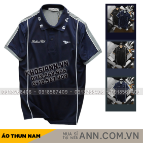 Áo Thun Polo Nam Thêu Logo Con Ngựa & Chữ Packhorse Club (Có Size 3XL) - AB528