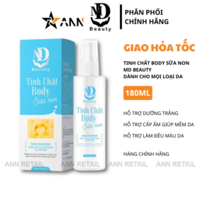 Tinh Chất Body Sữa Non Niacinamide MD Beauty 180ml - TCBSNMD