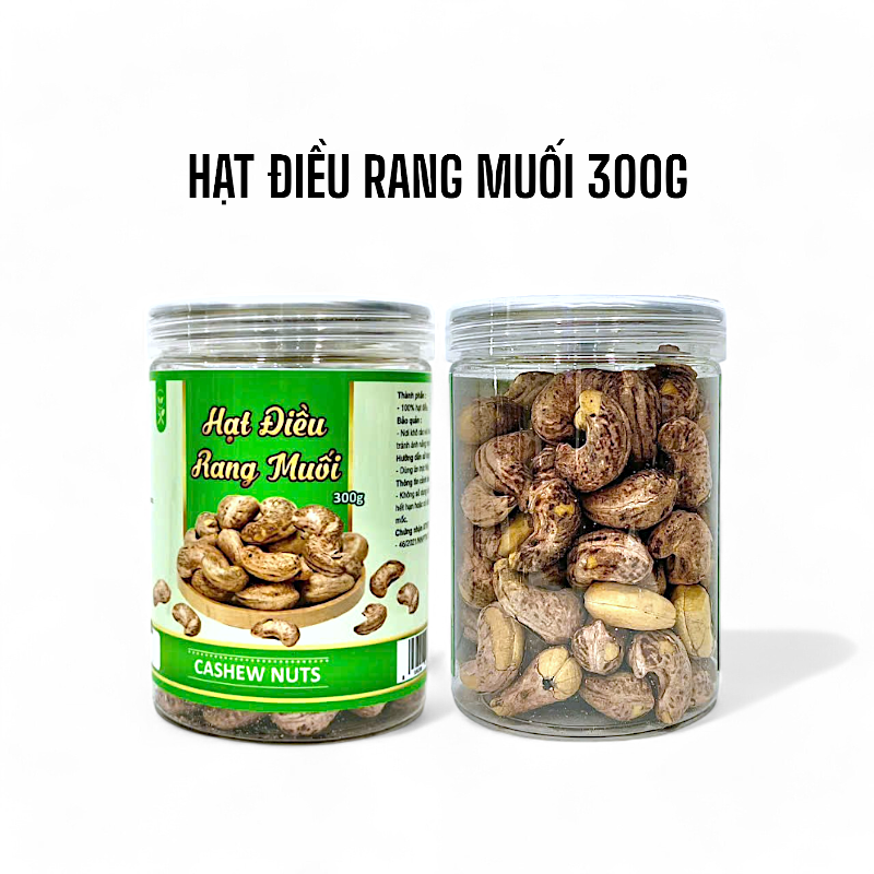 Giá sỉ hạt Điều Rang Muối Thơm Ngon Hộp 300g Giá sỉ hạt Điều Rang Muối Thơm Ngon Hộp 300g