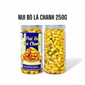 Nui Bò Lá Chanh Hộp 250g - NBLCH250