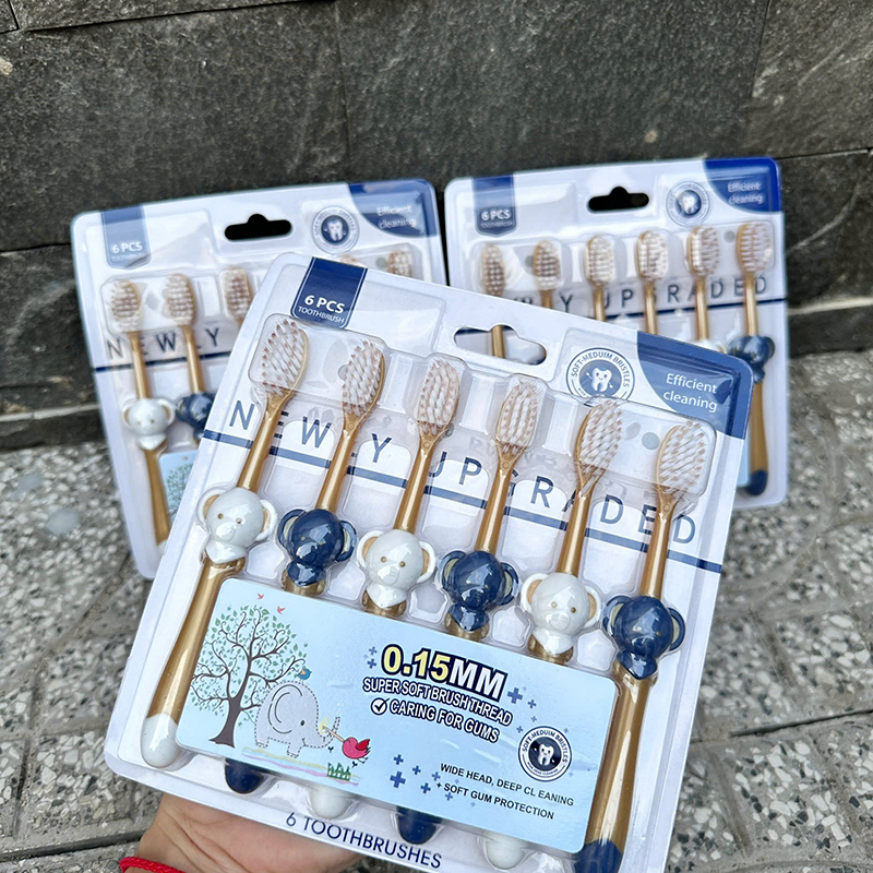 25926_z6219133137810-772ac7dd3339636cdbdb837e5f053157_20250114103426-2.jpg Set 6 Bàn Chải Đánh Răng Cho Bé - BCDRCB