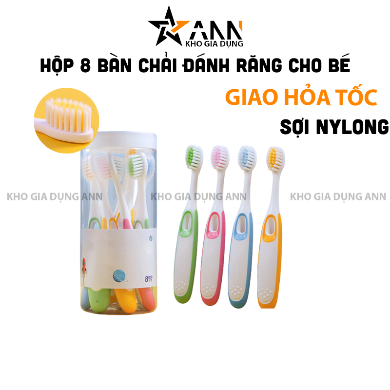 25930_273_20250320113526.png Hộp 8 Bàn Chải Đánh Răng Cho Bé - Bàn Chải Vệ Sinh Răng Miệng - 8BCDRCB