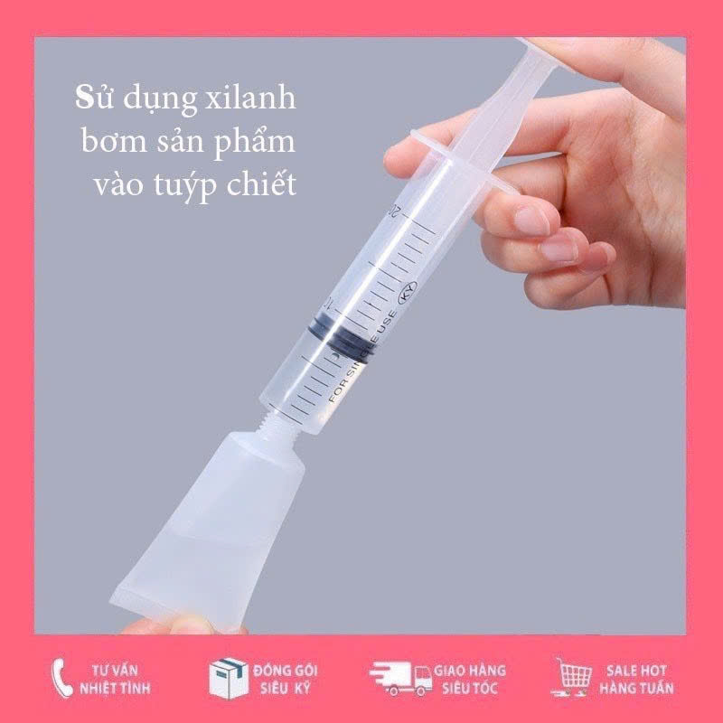 25932_z6219207517518-cc0e6df4ccadacad8a03fb13c1a765df_20250114151856-2.jpg Lọ Nhựa Chiết Mỹ Phẩm Dạng Tuýp - Tuýp Đựng Kem Dưỡng Da Dầu Gội Sữa Rửa Mặt 30ml 9x2.9x4.5cm - TDCMP