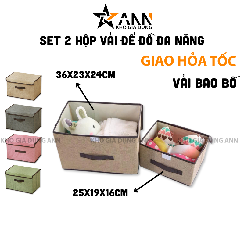 25936_278_20250320113614-1.png Set 2 Hộp Đựng Đồ - Kệ Để Quần Áo Dụng Cụ Cá Nhân 36x23x24cm & 25x19x16cm - HDDDN2