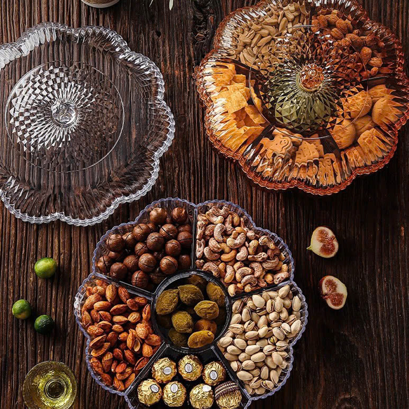 Nguồn sỉ khay Đựng Mứt Bông Mai - Khay Đựng Mứt Tết Bánh Kẹo 13.2x30cm Nguồn sỉ khay Đựng Mứt Bông Mai - Khay Đựng Mứt Tết Bánh Kẹo 13.2x30cm