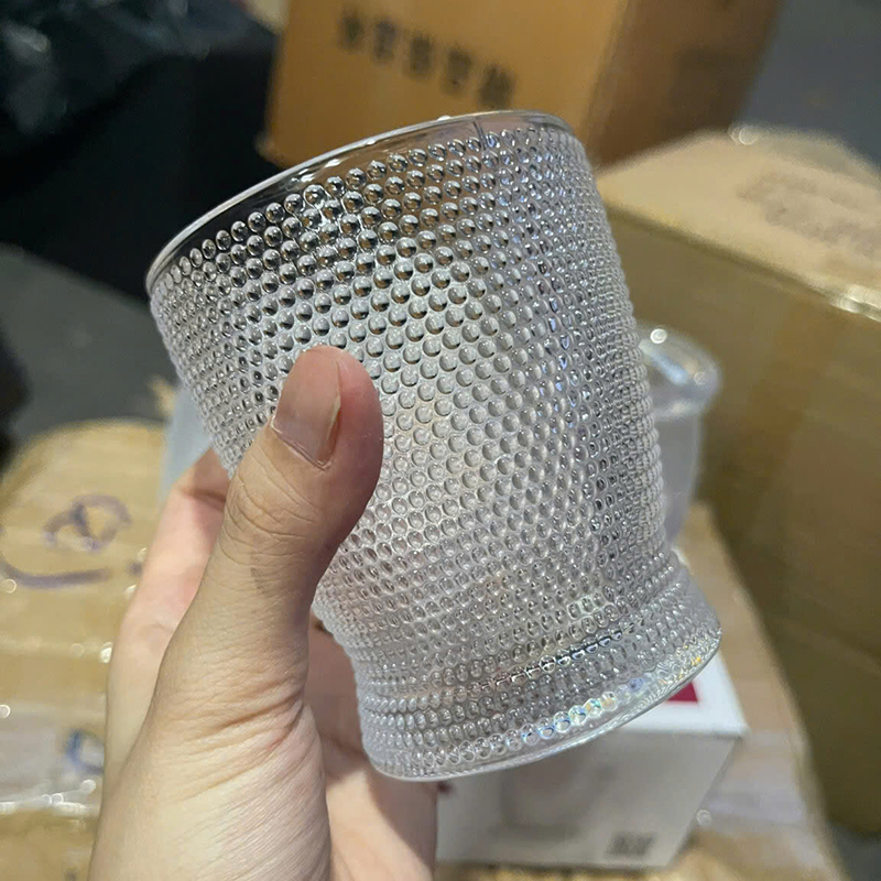 Giá sỉ bộ 6 Ly Thủy Tinh Chấm Bi - Cốc Thủy Tinh Cao Cấp 9.3x8.1x6.7cm Giá sỉ bộ 6 Ly Thủy Tinh Chấm Bi - Cốc Thủy Tinh Cao Cấp 9.3x8.1x6.7cm