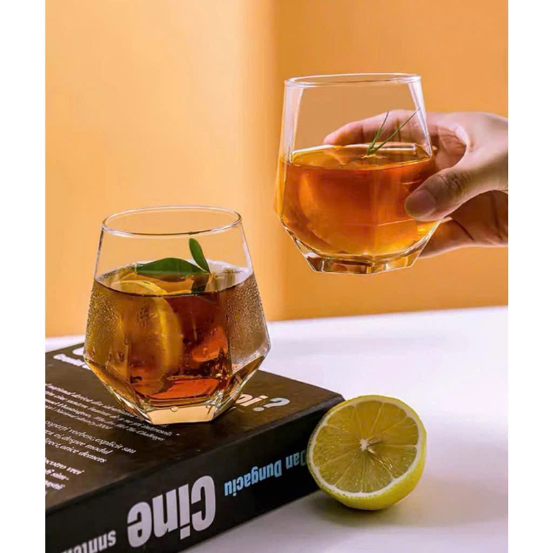 Shop sỉ bộ 6 Cốc Thủy Tinh Đế Lục Giác Sang Trong - Ly Thủy Tinh 330ml 6.7x9.2cm Shop sỉ bộ 6 Cốc Thủy Tinh Đế Lục Giác Sang Trong - Ly Thủy Tinh 330ml 6.7x9.2cm