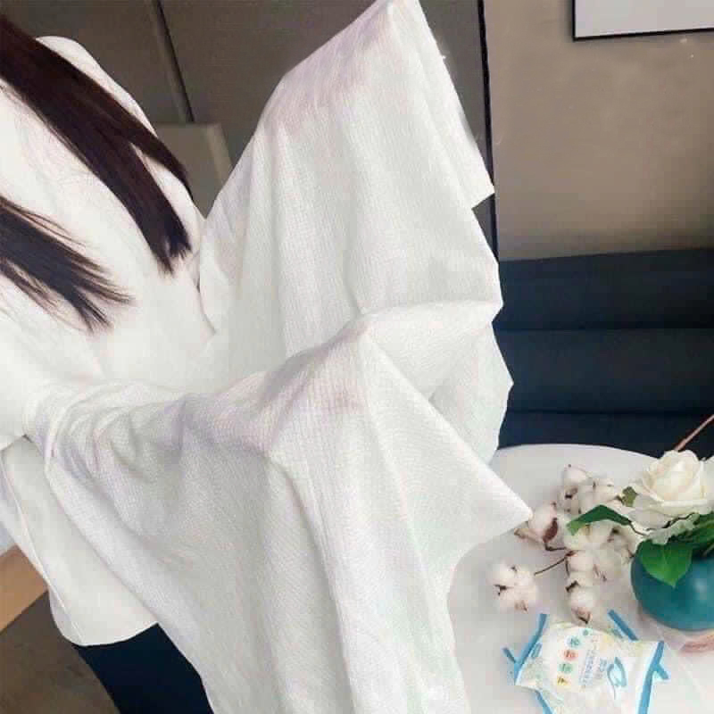 26026_z6249730172655-41ea60af932faaa968ff64ff730639fc_20250121145044-2.jpg Khăn Tắm Nén Du Lịch Dùng Một Lần - Khăn Tắm Cotton Dạng Viên Nhỏ Gọn 70x140cm - KTN01