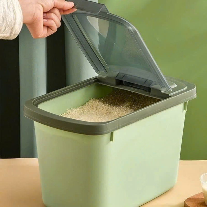 26044_z6242230037347-151eaa45c761425b718ce18b05a26603_20250122110539-2.jpg Thùng Đựng Gạo 10L - Thùng Đựng Gạo Chống Côn Trùng Bụi Bẩn Kèm Cốc 35x22x20cm - TDG01