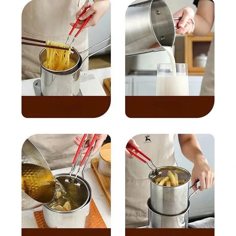 26049_z6242201170807-f142e705b655f5e7b04f3ac96dd7b267_20250122122329-2.jpg Ca Lọc Dầu Bằng Thép Có Lưới Lọc Cặn Và Tạp Chất - Nồi Chiên Ngập Dầu Mini Có Tay Cầm 1,2L 13x14x12cm - CLD02
