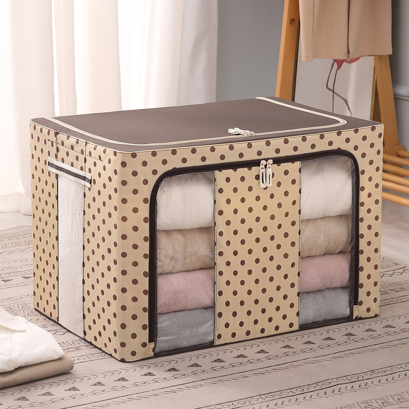 Giá sỉ hộp Vải Chống Thấm Khung Sắt Đựng Quần Áo - Khung Đựng Đồ Cao Cấp 50x40x33cm Giá sỉ hộp Vải Chống Thấm Khung Sắt Đựng Quần Áo - Khung Đựng Đồ Cao Cấp 50x40x33cm