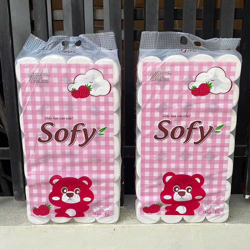 26068_z6251581198385-c339ab12790db2f5a17d568dd546a489_20250124150140-2.jpg Set 28 Cuộn Giấy Vệ Sinh Sofy - Giấy Vệ Sinh Không Lõi Cao Cấp - KG01