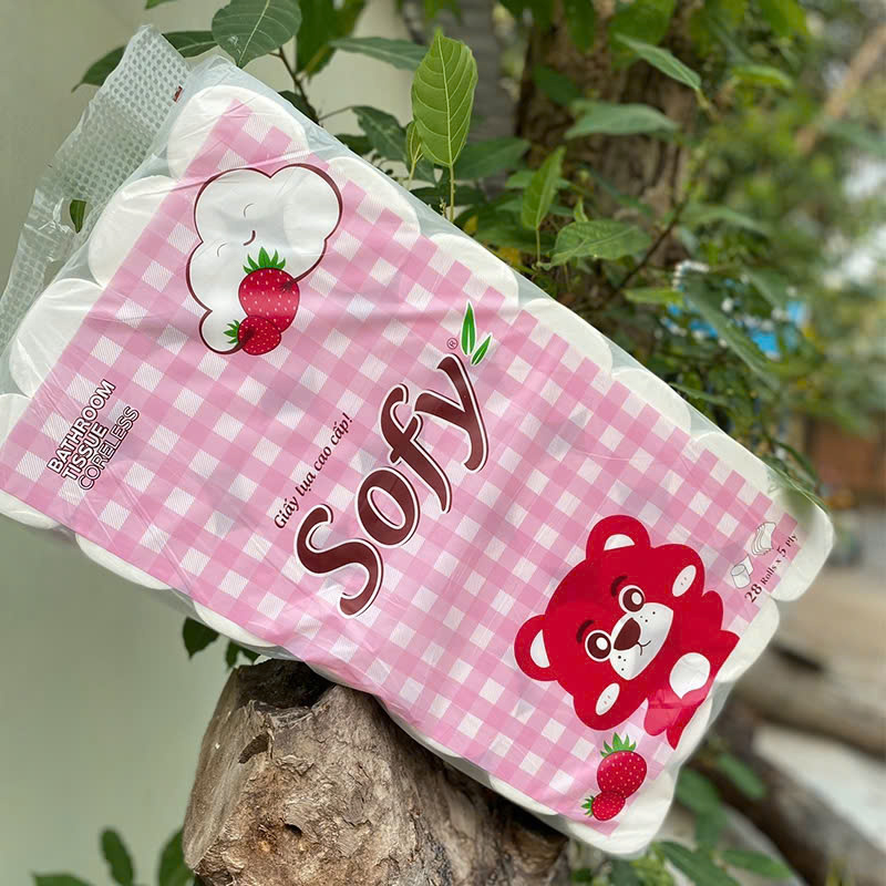 Shop sỉ set 28 Cuộn Giấy Vệ Sinh Sofy - Giấy Vệ Sinh Không Lõi Cao Cấp Shop sỉ set 28 Cuộn Giấy Vệ Sinh Sofy - Giấy Vệ Sinh Không Lõi Cao Cấp