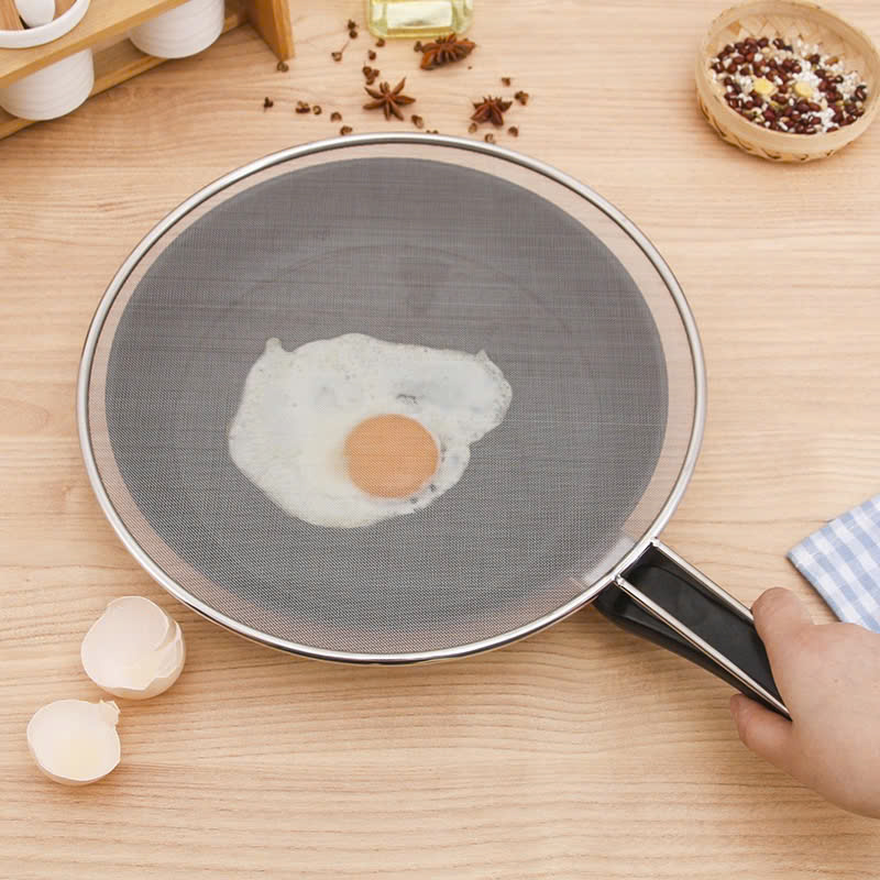 Nguồn sỉ nắp Đậy Chảo Bằng Lưới Inox Dạng Tròn Tránh Văng Dầu 29cm Nguồn sỉ nắp Đậy Chảo Bằng Lưới Inox Dạng Tròn Tránh Văng Dầu 29cm