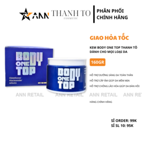 Kem Body One Top Thanh Tô Cosmetic 160gr - Mỹ Phẩm Thanh To Cosmetic - KBOTTT