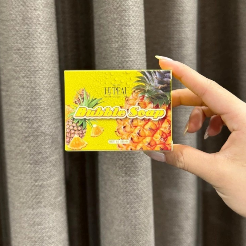 26109_phu-photoroom-4_20250211185323-2.png Xà Bông Tắm Trắng Body Khóm Bubble Soap 65g Le Peau - Combo 2 (1 Khóm + Tặng 1 Khóm) - XBTTBK