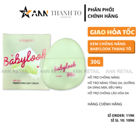 Kem Chống Nắng Babylook Thanh Tô 30g - KCNBTT