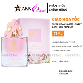 Nước Hoa Charme Lonely Mùi Nữ 75ml Phiên Bản Mới 2025 - NHCL2025