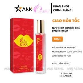 Nước Hoa Charme Mùi Nữ Kiss 10ml - NHNCK10ML