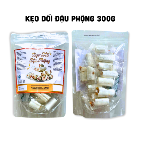 Kẹo Dồi Đậu Phộng Thơm Ngon Túi Zip 300g - KDDPTZ300G