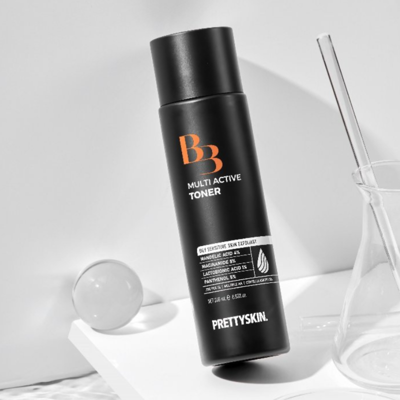 Shop sỉ nước Hoa Hồng B3 Multi Active Toner Prettyskin 205ml Shop sỉ nước Hoa Hồng B3 Multi Active Toner Prettyskin 205ml