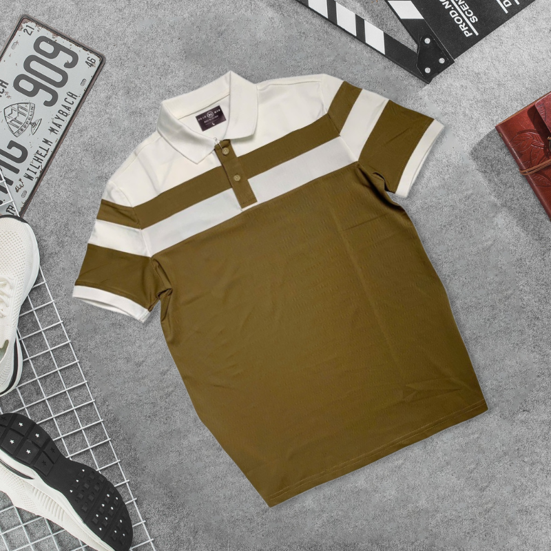 26170_60_20250325180737-1.png Áo Thun Nam Cổ Bẻ Sọc Ngang Phối Màu Trẻ Trung (Có Size 3XL) - CS251